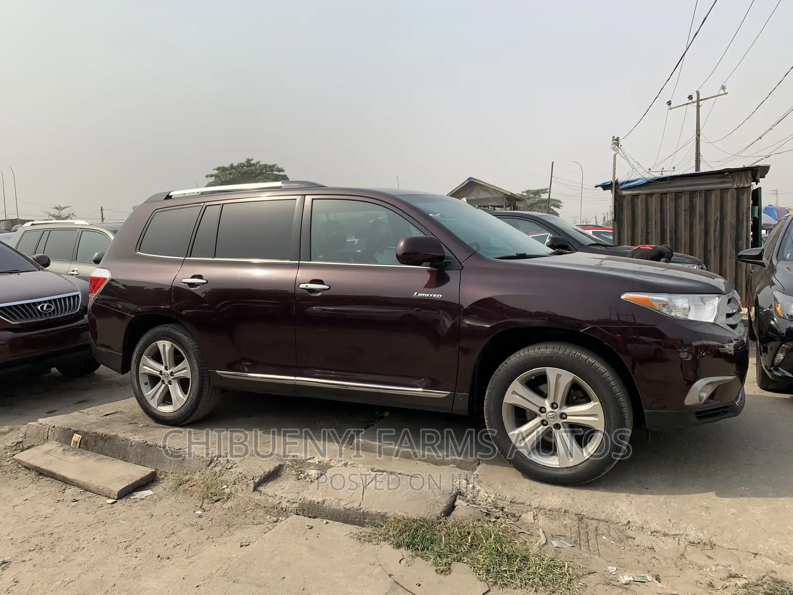 Toyota Highlander Limited 3.5l 4WD 2013 Beige