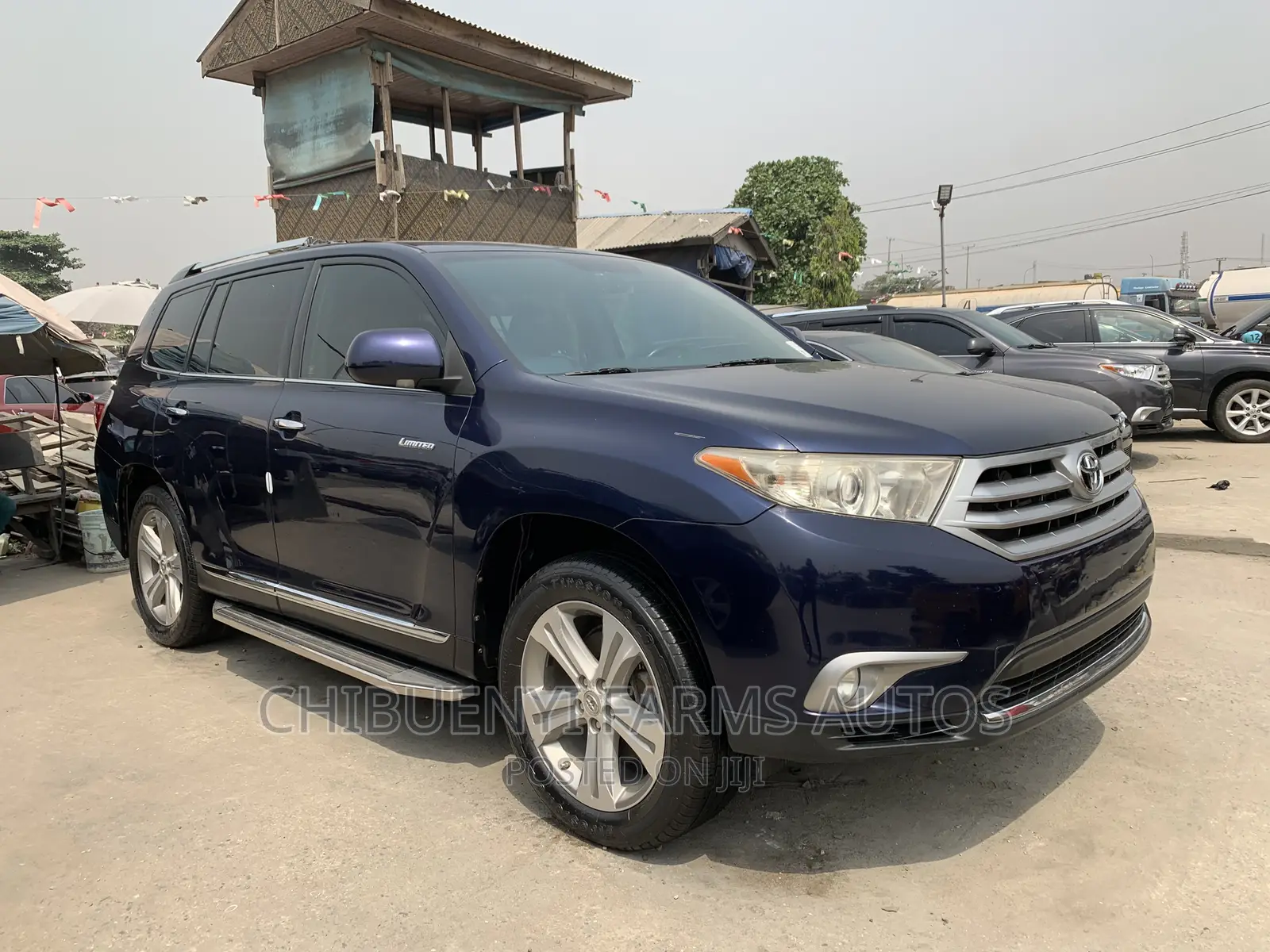 Toyota Highlander Limited 3.5L 2WD 2013 Blue