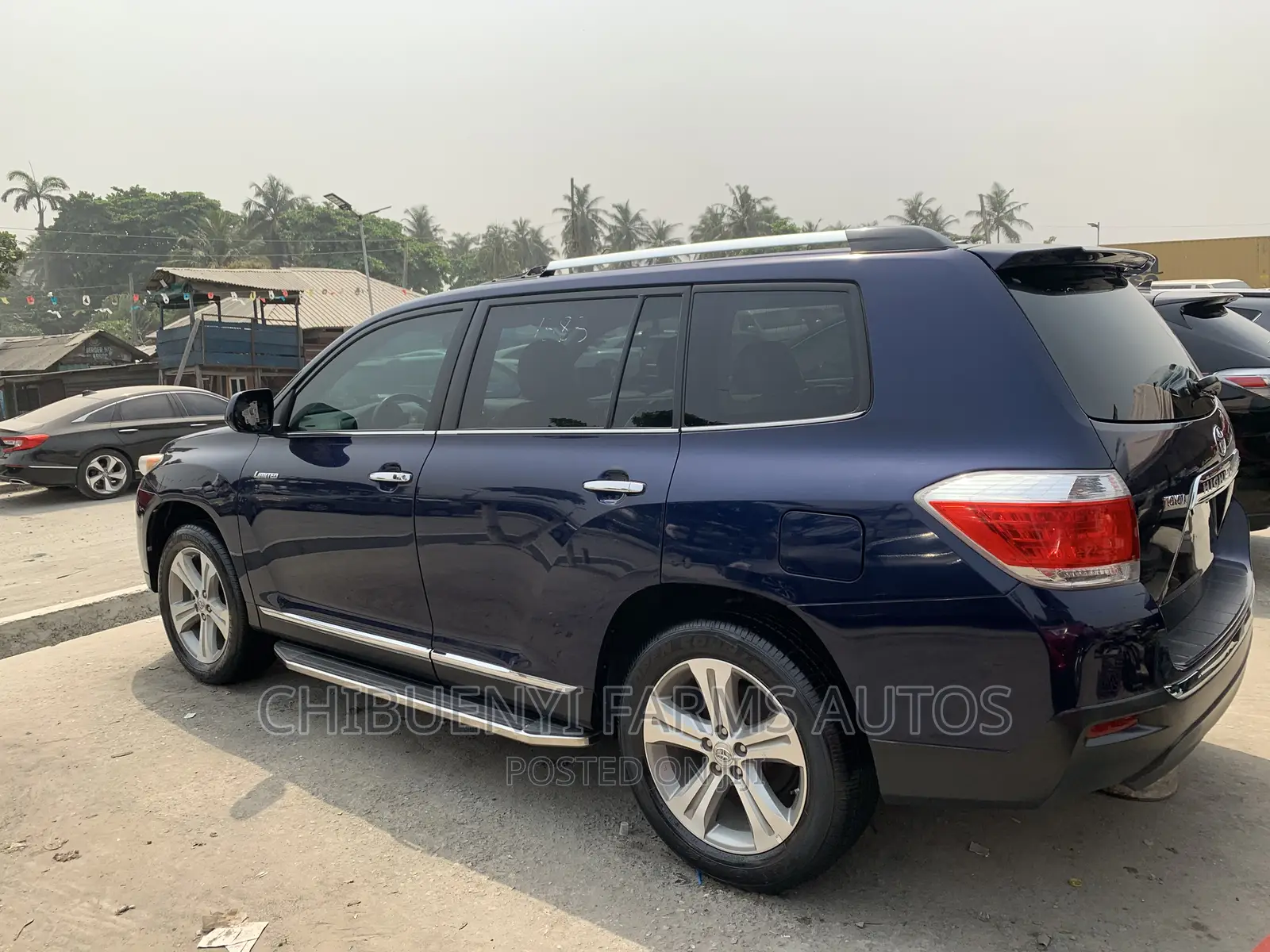 Toyota Highlander Limited 3.5L 2WD 2013 Blue