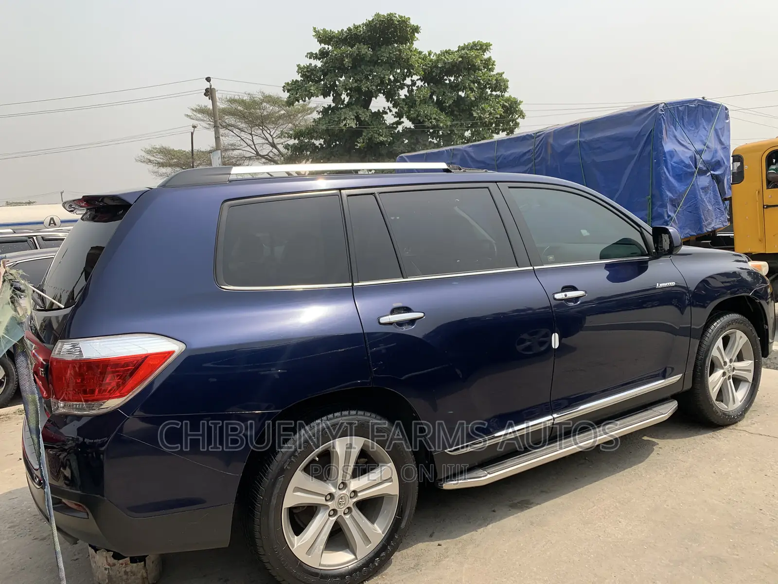 Toyota Highlander Limited 3.5L 2WD 2013 Blue
