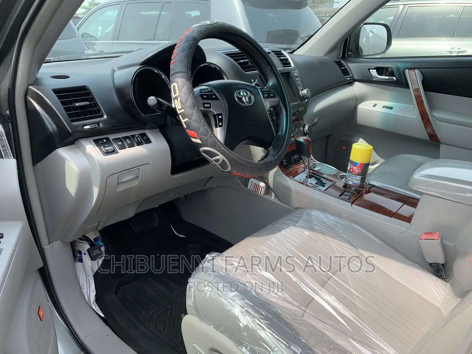 Toyota Highlander Limited 3.5L 2WD 2013 Gray