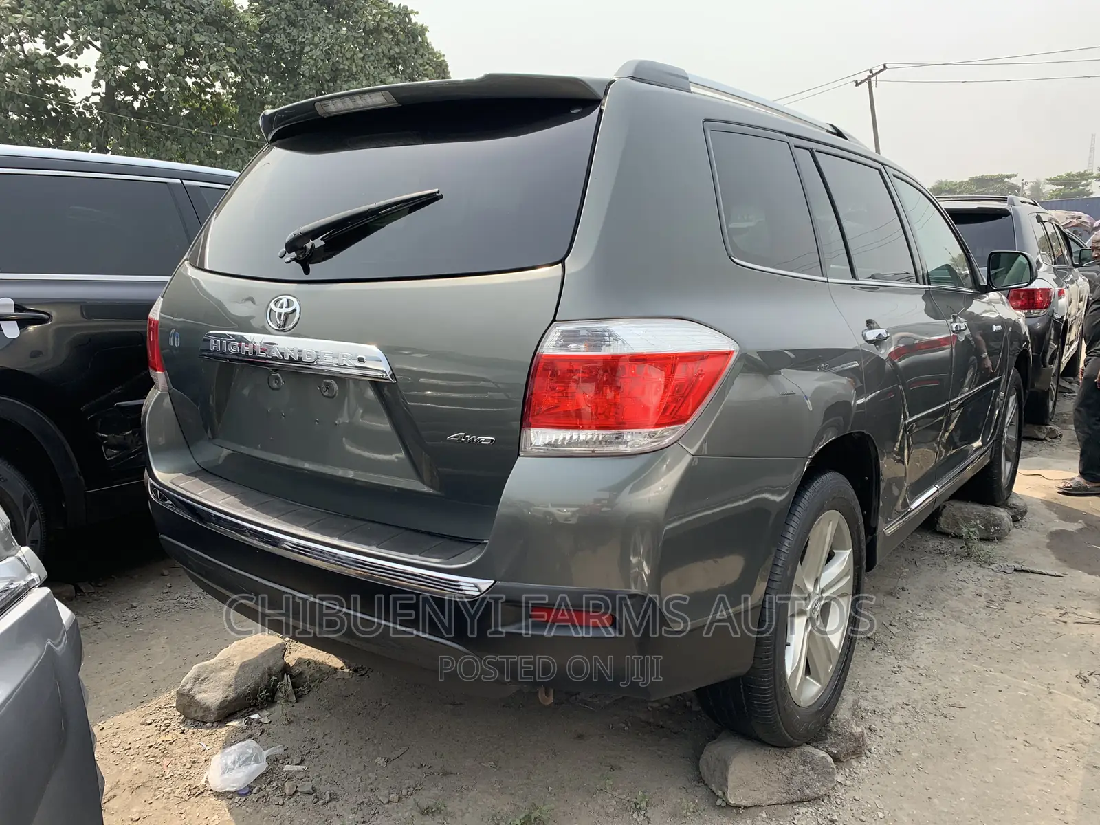 Toyota Highlander Limited 3.5L 2WD 2013 Gray