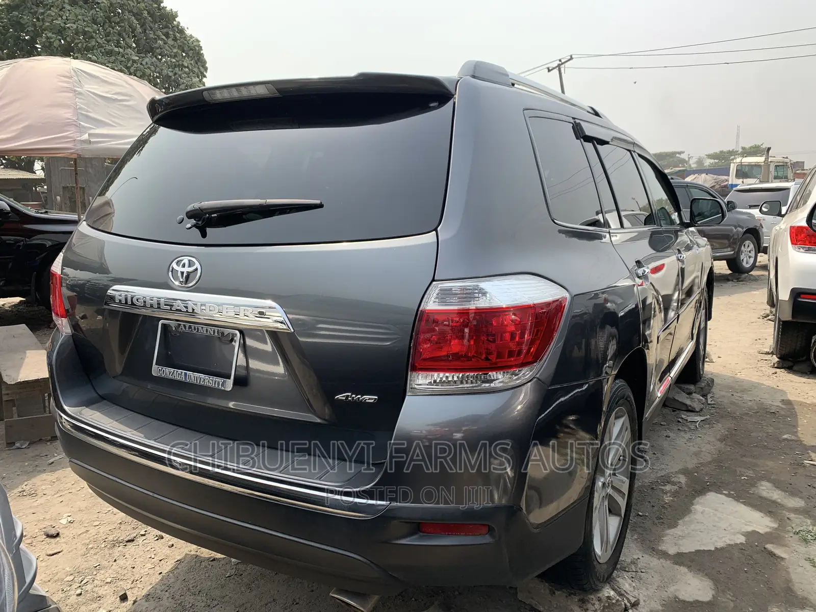 Toyota Highlander Limited 3.5l 4WD 2013 Gray