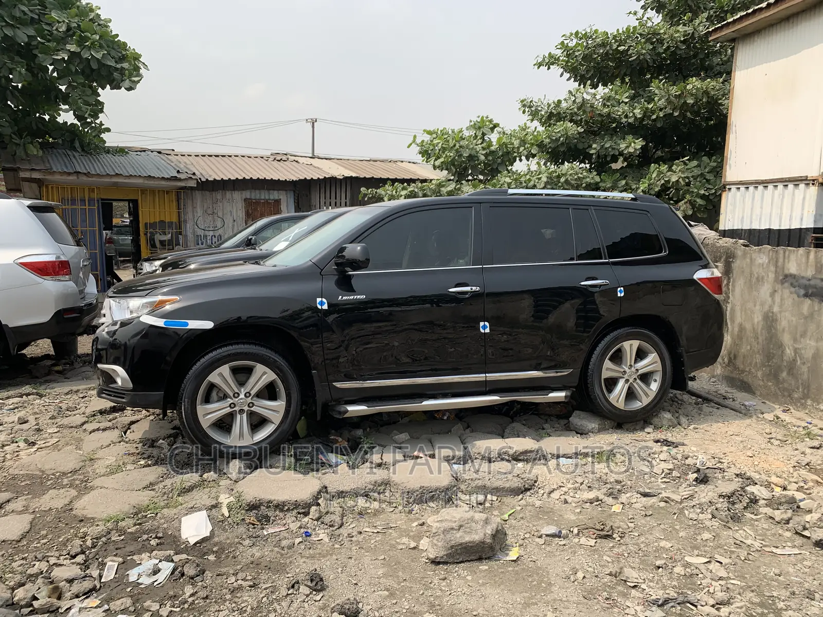 Toyota Highlander Limited 3.5L 2WD 2013 Black