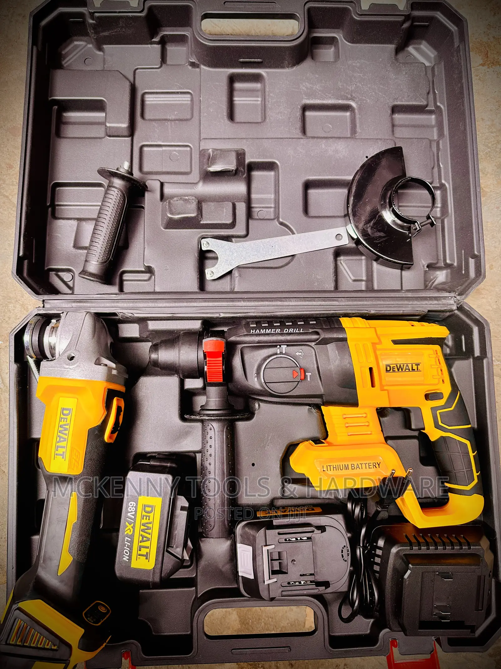 Dewalt Cordless Lithium Batteries Grinder X Rotary Hammer