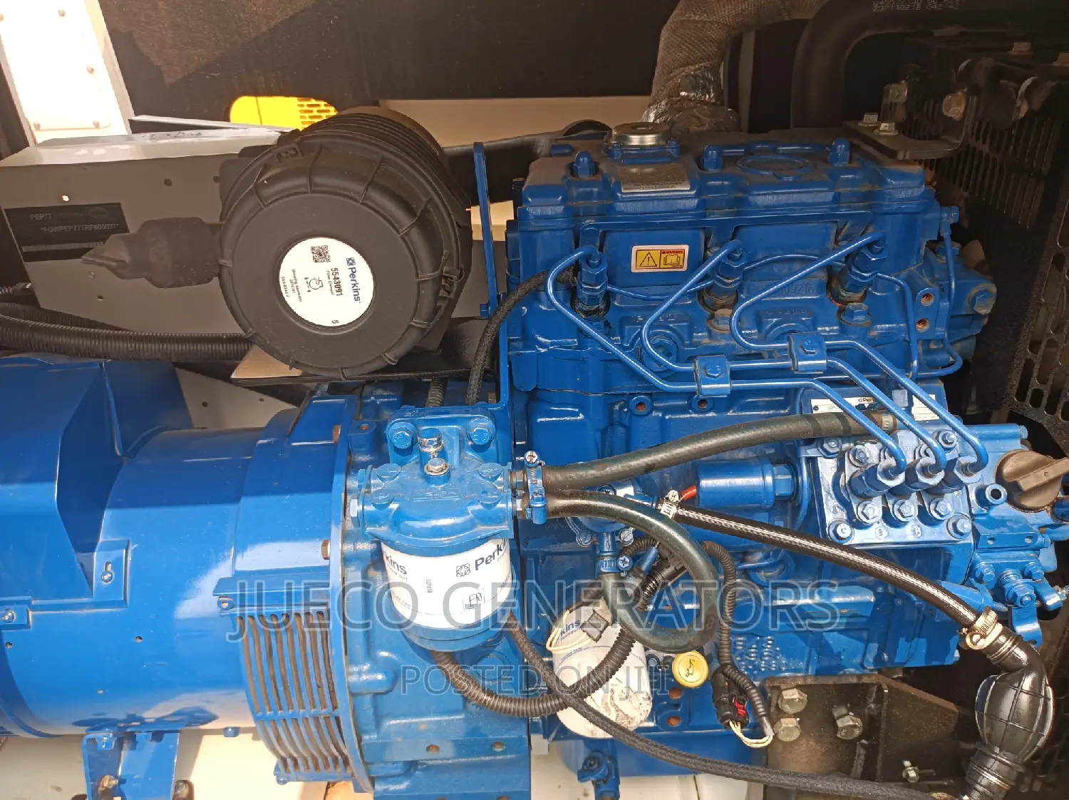 Untampered Fg Wilson 15kva Soundproof Generator for Sale.
