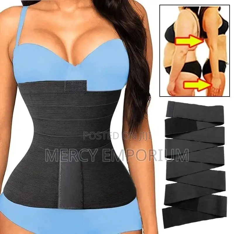 Tummy Wrap Shapewear. 6 Meters Postpartum Belt Waist Trainer