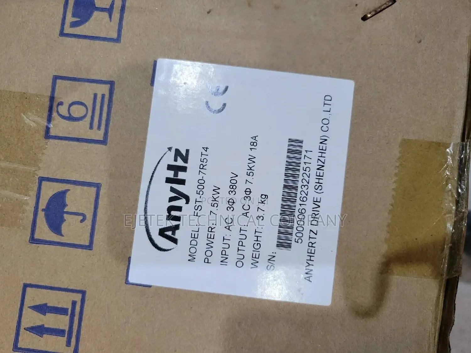 Anyhz 7.5kw/10hp Inverter Drive