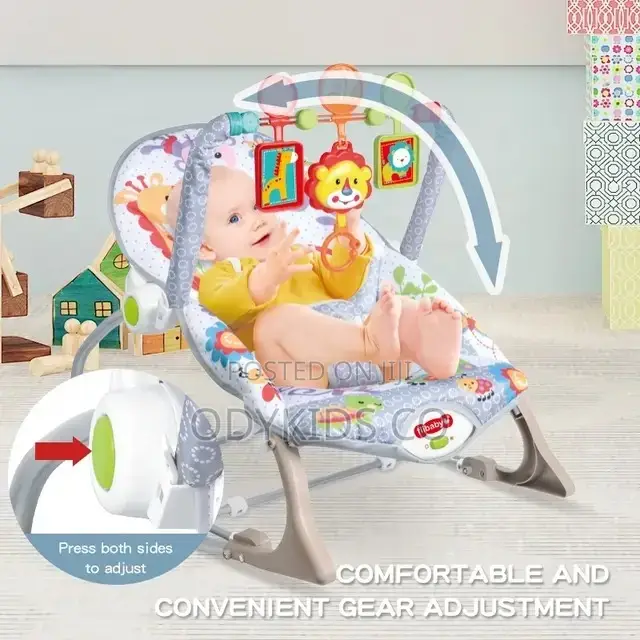 Infant to Toddler Rocker With Vibrations