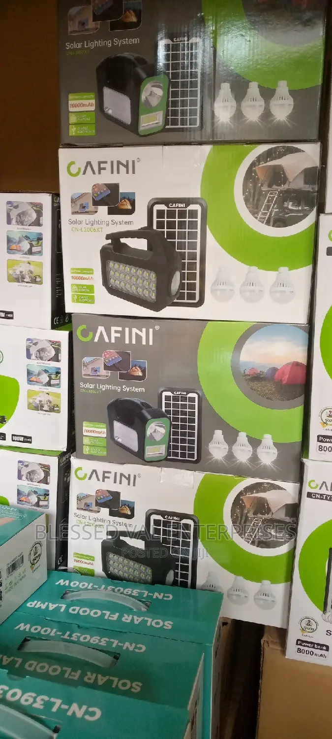 Cafini Solar Lighting System