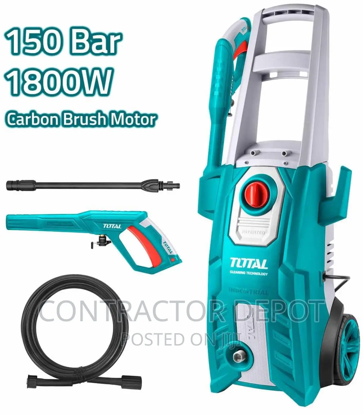 Total Pressure Washer 1800W 2200PSI #