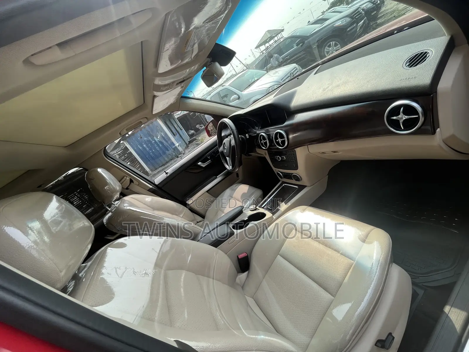 Mercedes-Benz GLK-Class 350 4MATIC 2014 Red