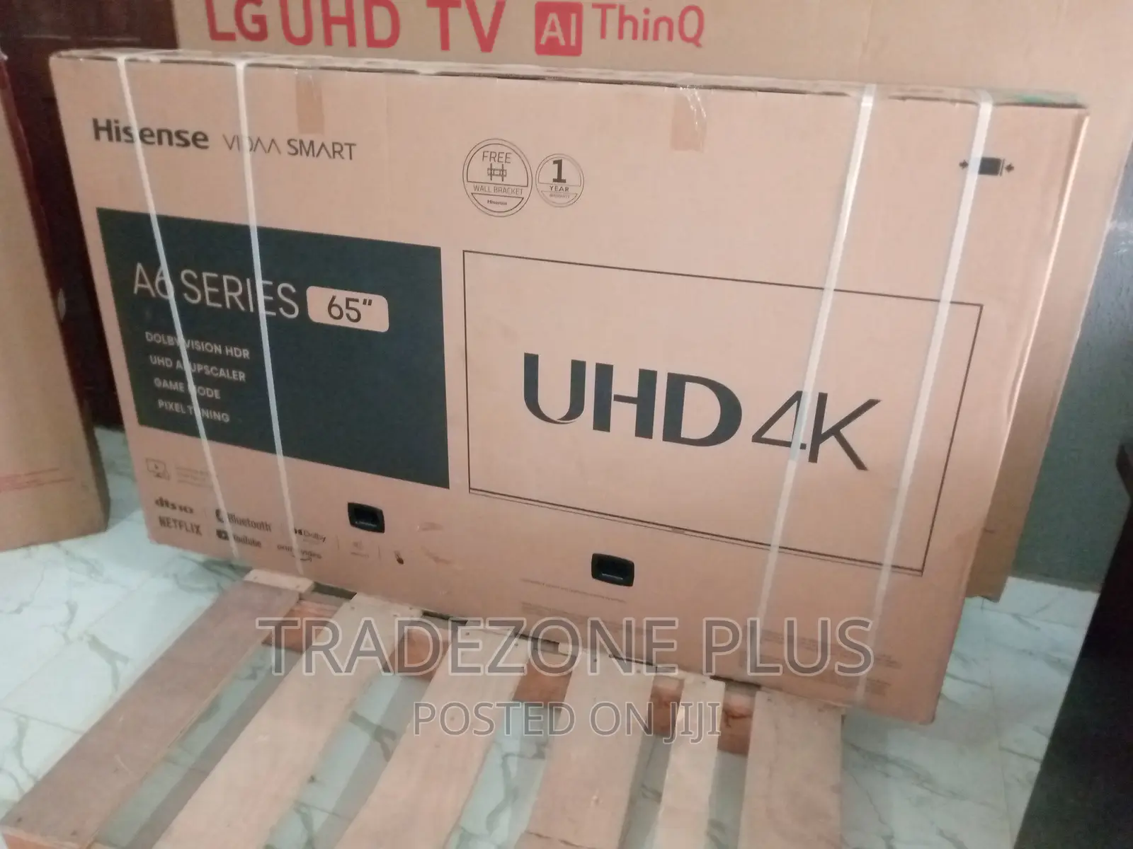 Durable Hisense 65" Smart TV