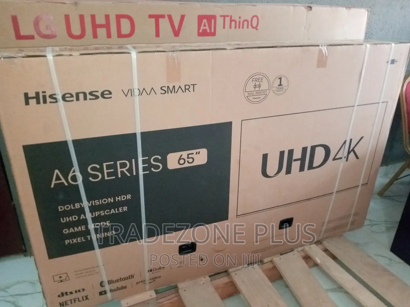 Durable Hisense 65" Smart TV