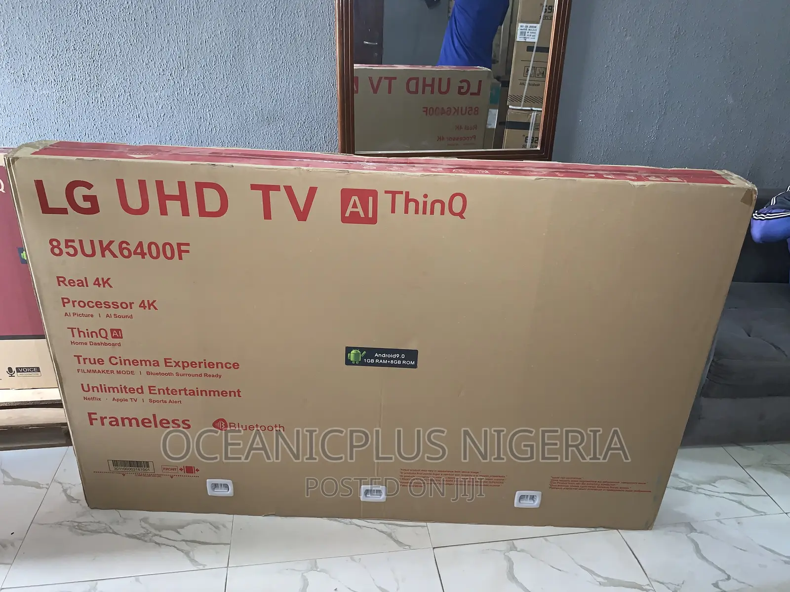 Captivating LG 85'' Ultra HD TV