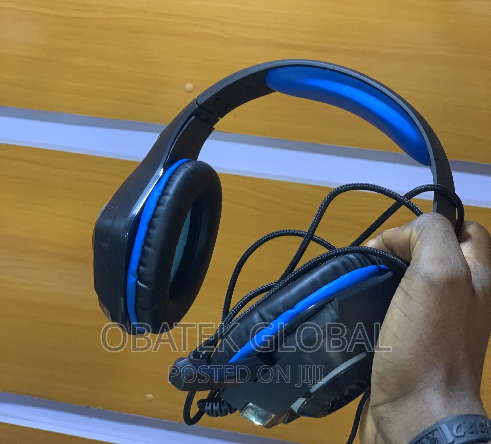 RGB Lighting Effect Gaming Headset