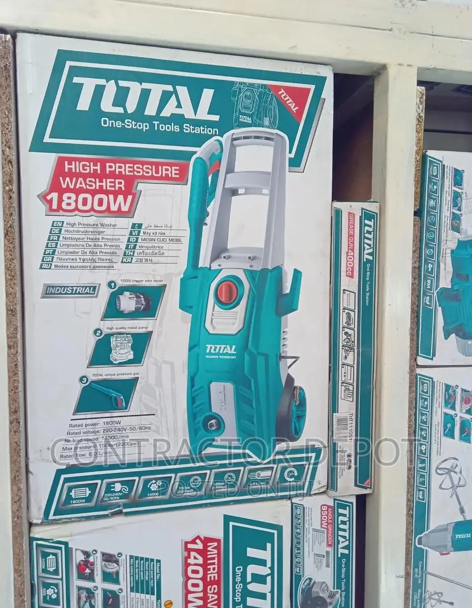 Total Pressure Washer 1800W 2200PSI #