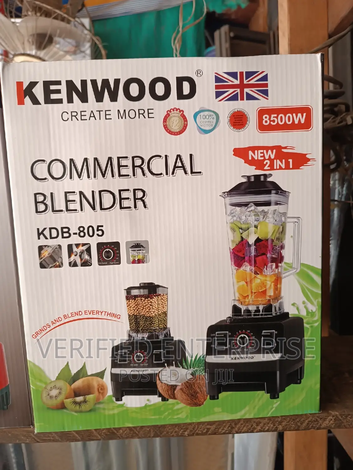 Kenwood Commercial Blender - 8500 Watts