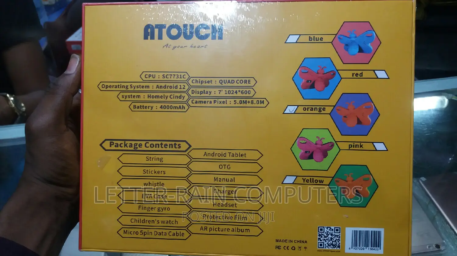 New Atouch Kc 63 8gb 256gb