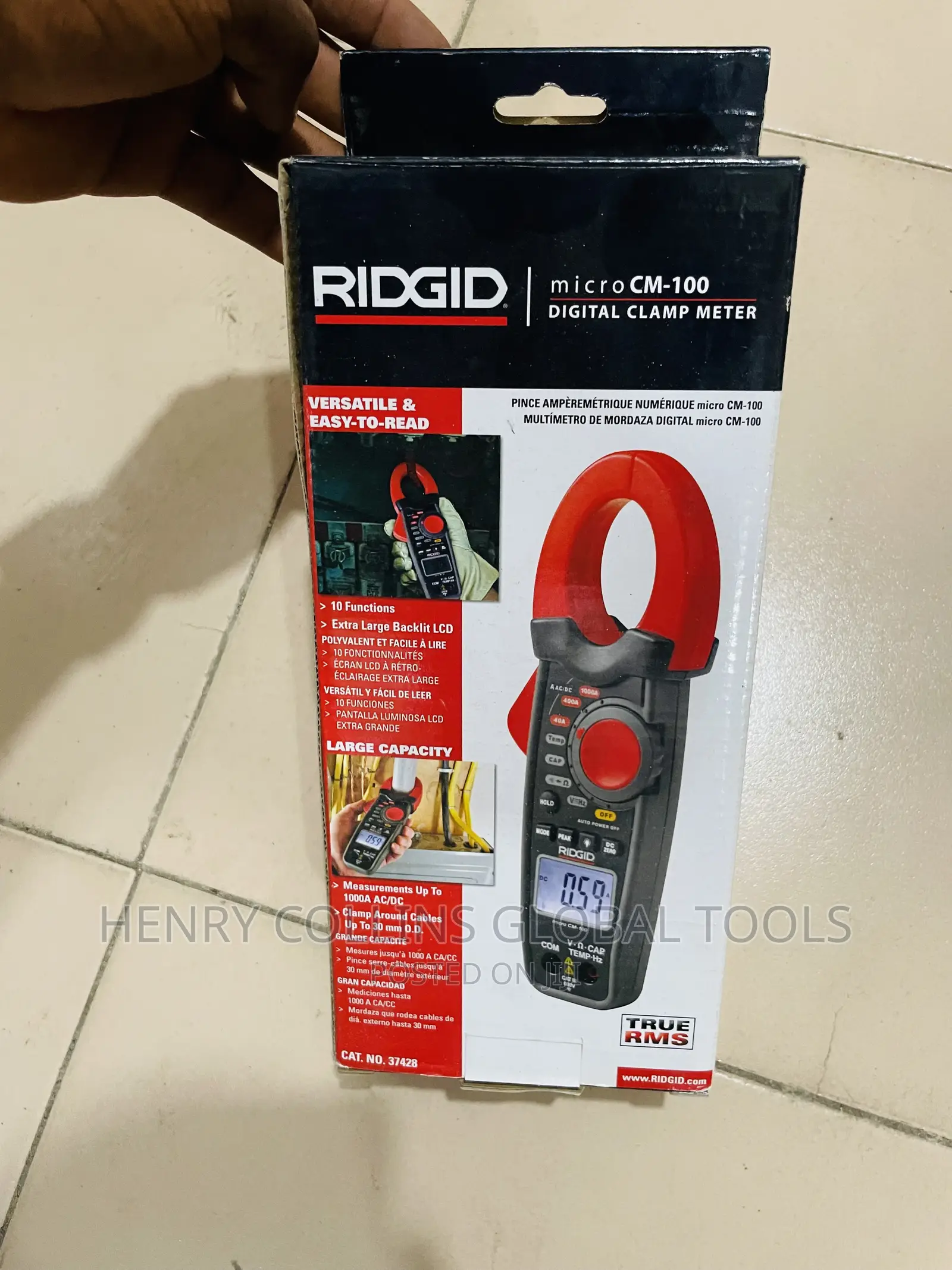 RIDGID Digital Clampmeter
