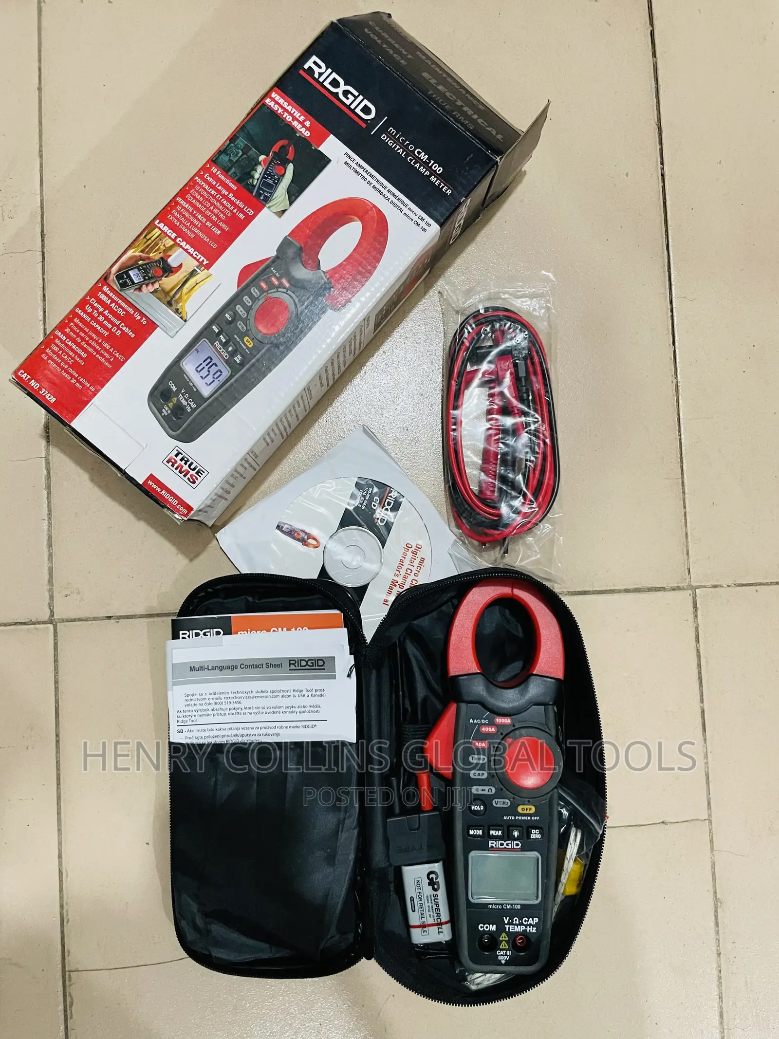 RIDGID Digital Clampmeter