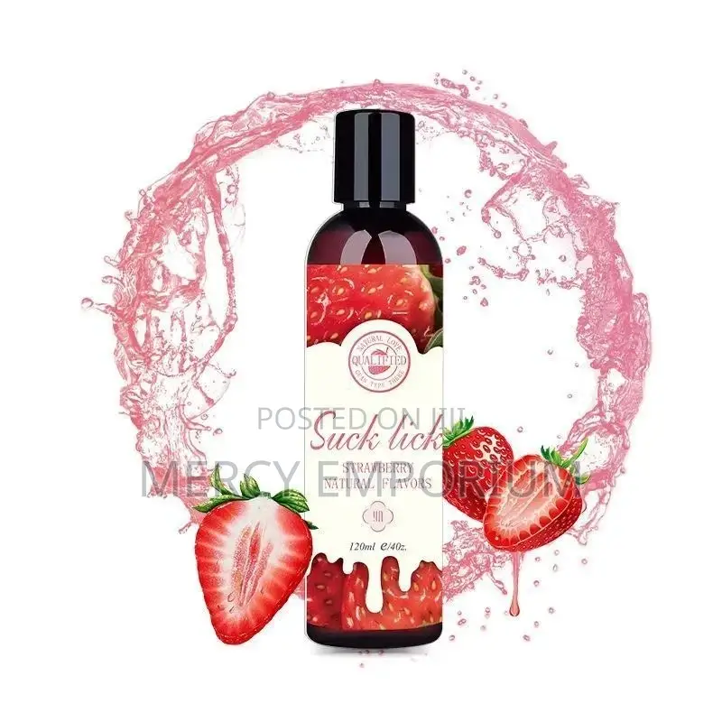Edible Lubricants for Oral Sex Pleasure. For Sucking-Licking