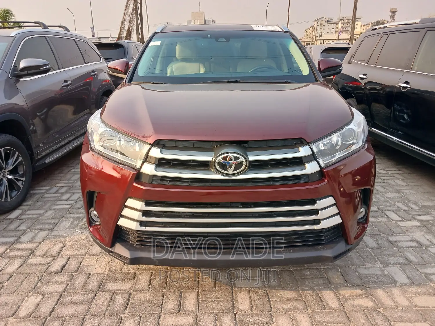 Toyota Highlander Limited 4x2 V6 (3.5L 6cyl 8A) 2018 Burgundy