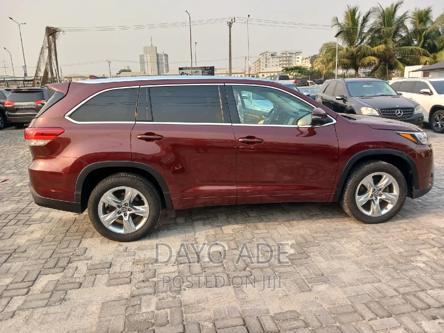 Toyota Highlander Limited 4x2 V6 (3.5L 6cyl 8A) 2018 Burgundy