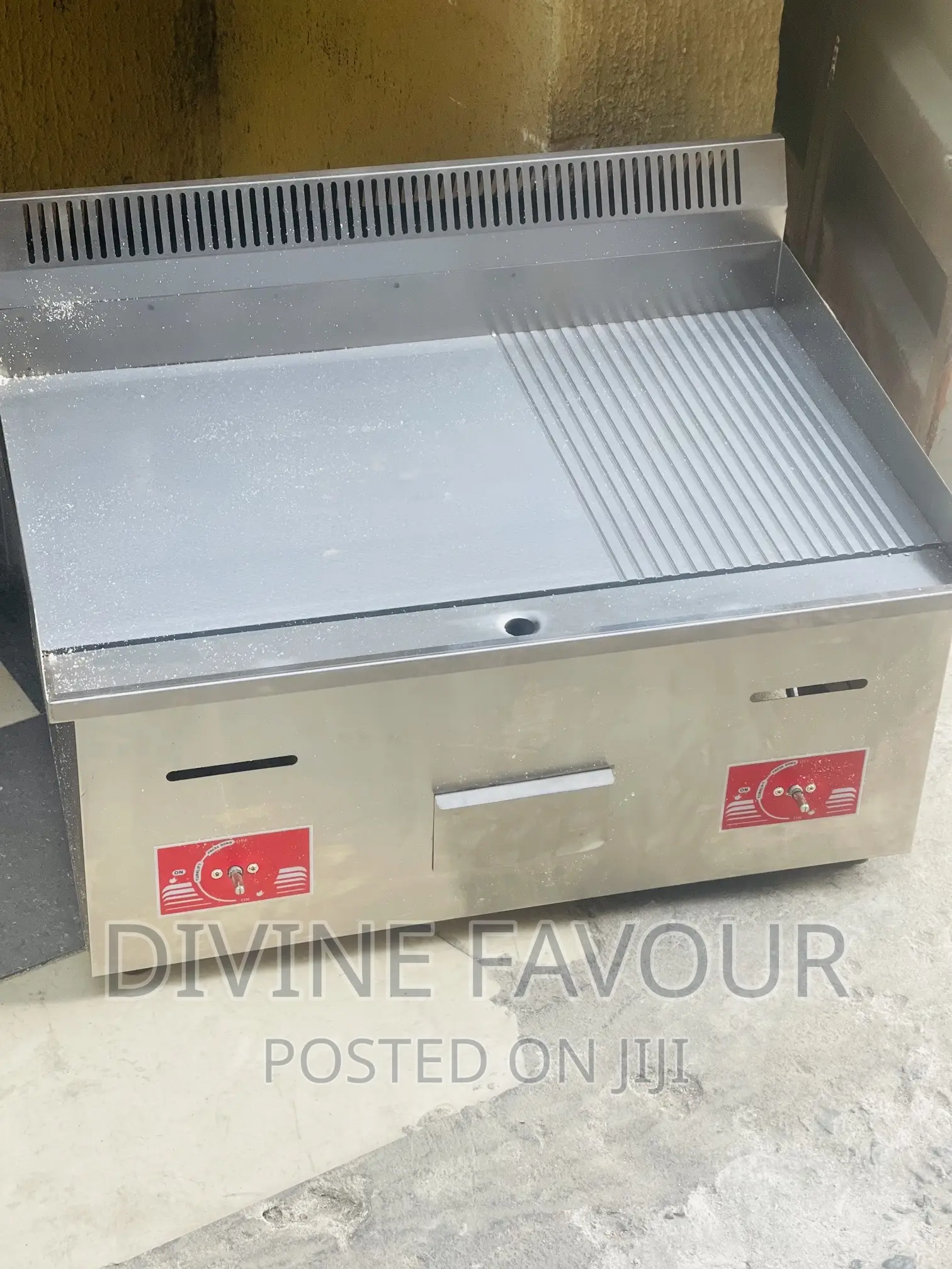 Gas Griddle Machine