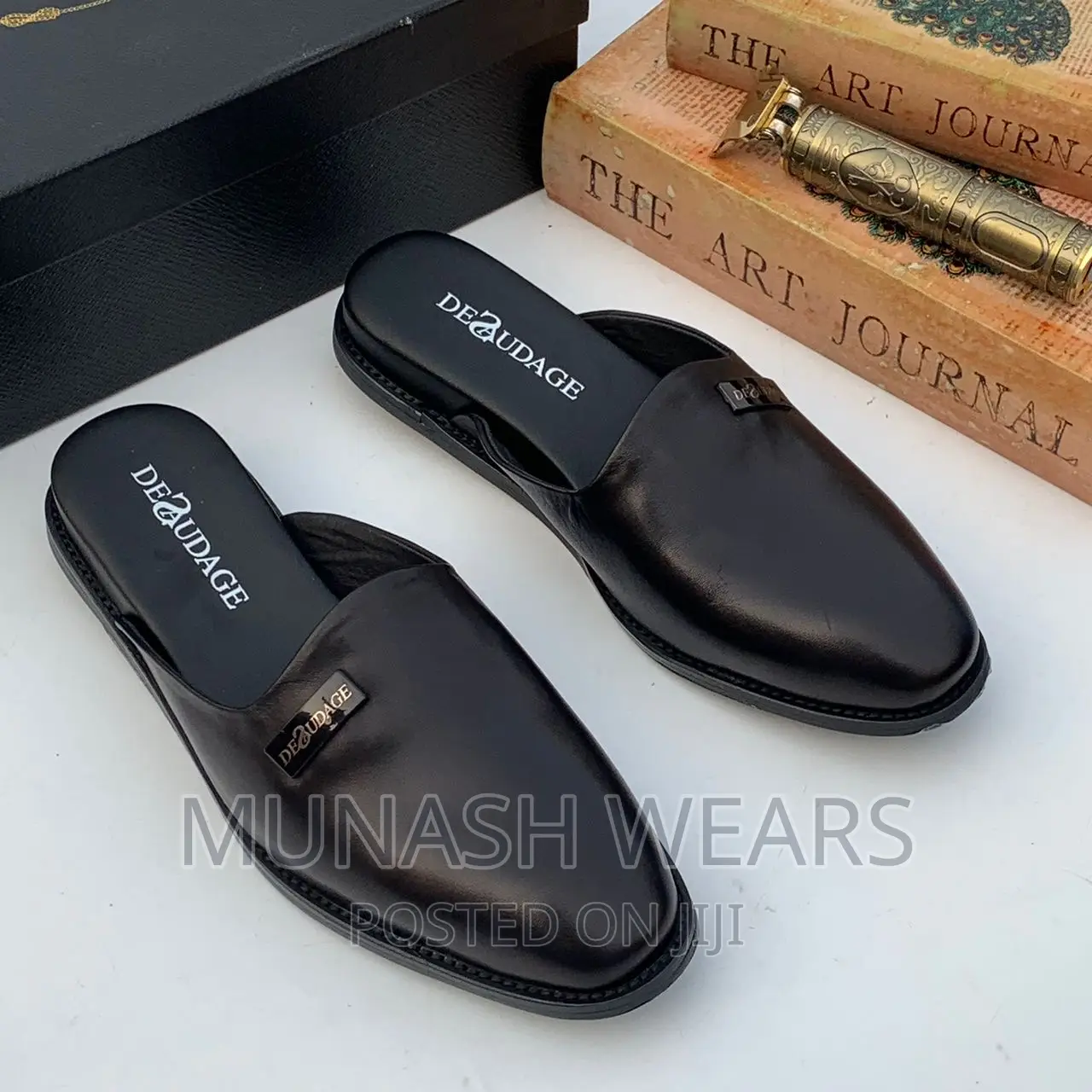Italian Leather Half Shoe 2024 Design