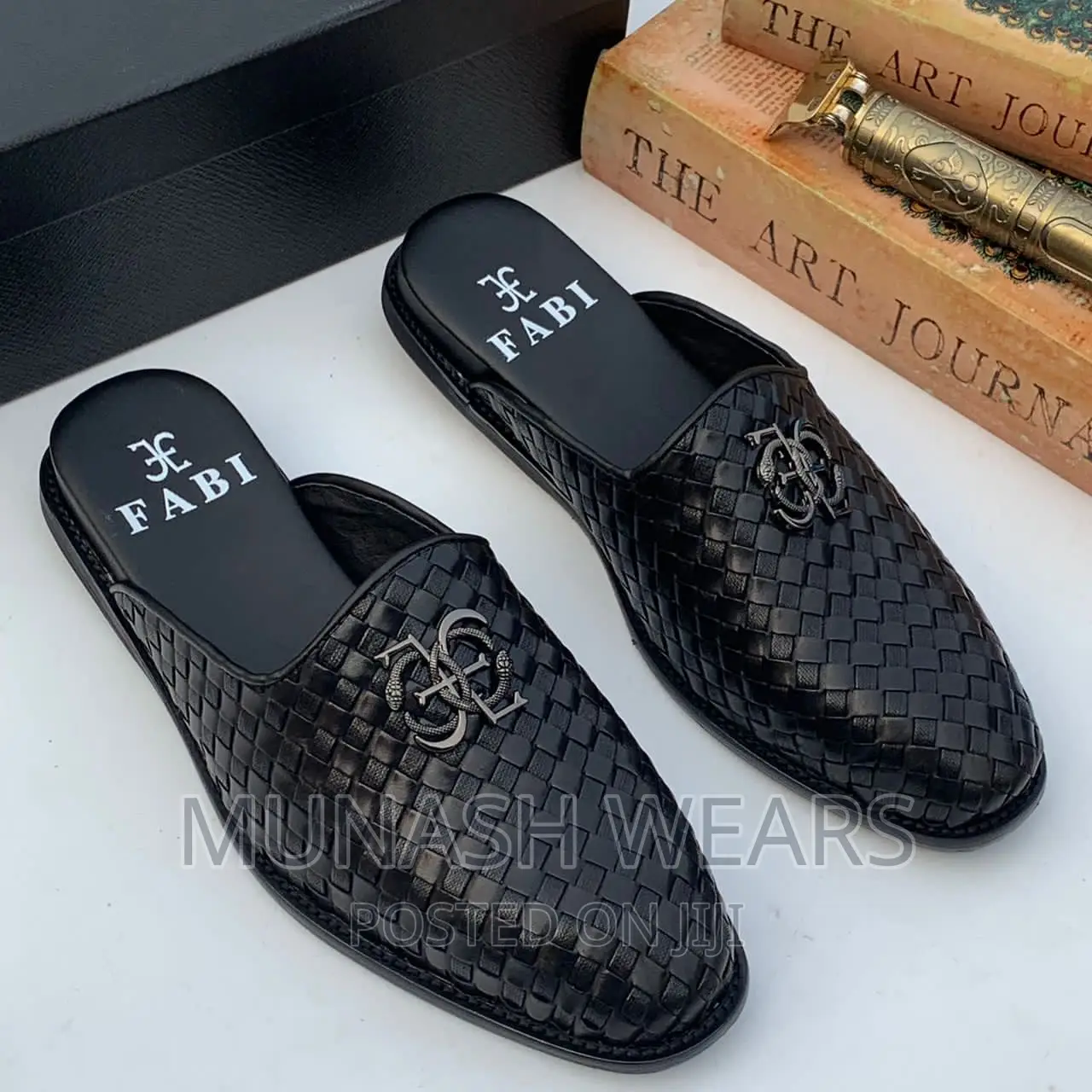 Italian Leather Half Shoe 2024 Design