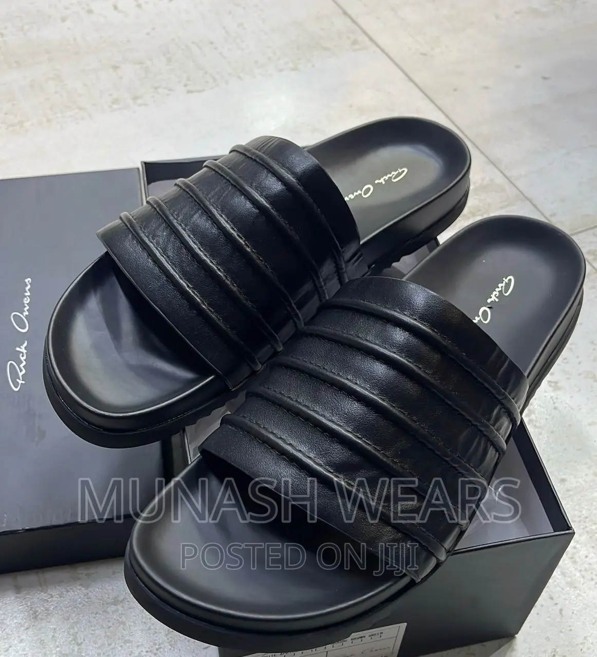 Luxury Original Leather Slip