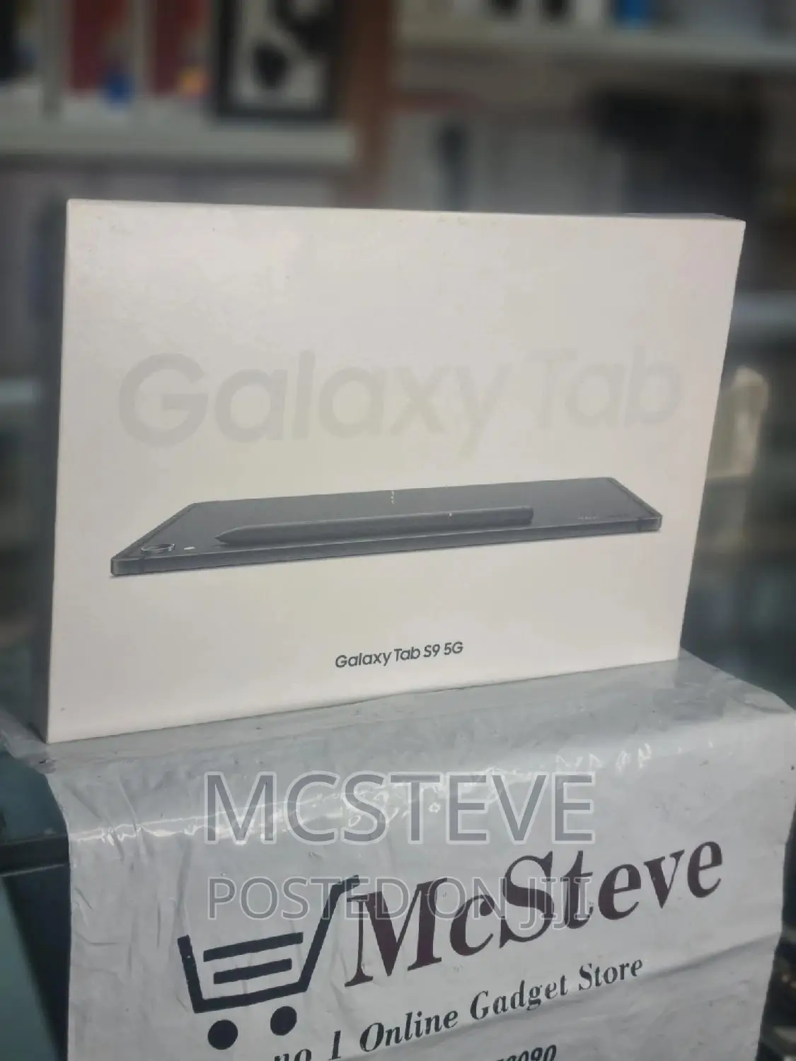 New Samsung Galaxy Tab S9 128 GB Black
