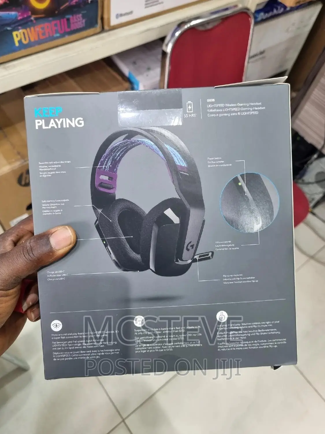 Logitech G535 Lightspeed Wireless Gaming Headset