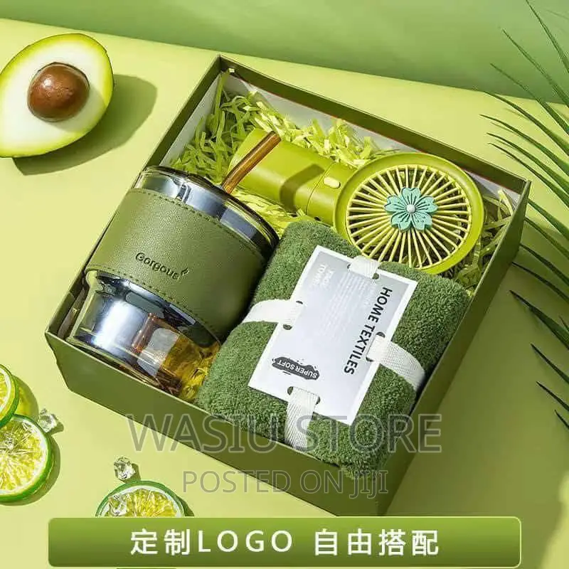 3 in 1 Gift Pack (Mini Fan, Cup and Towel)