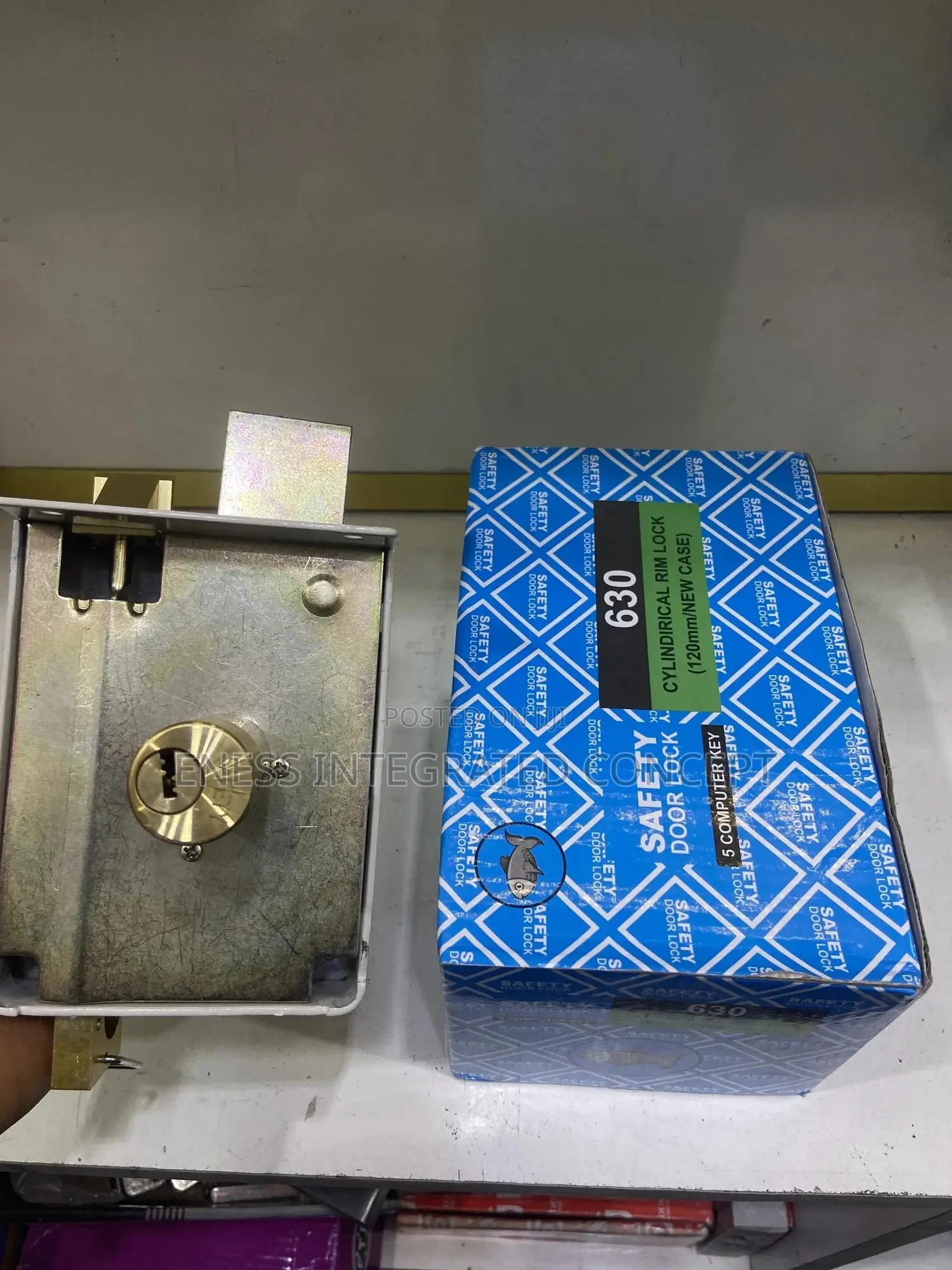 High Quality Cylinderical Rim Lock
