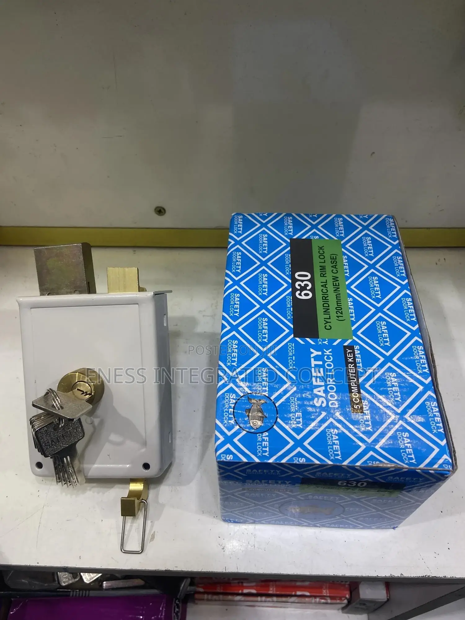 High Quality Cylinderical Rim Lock