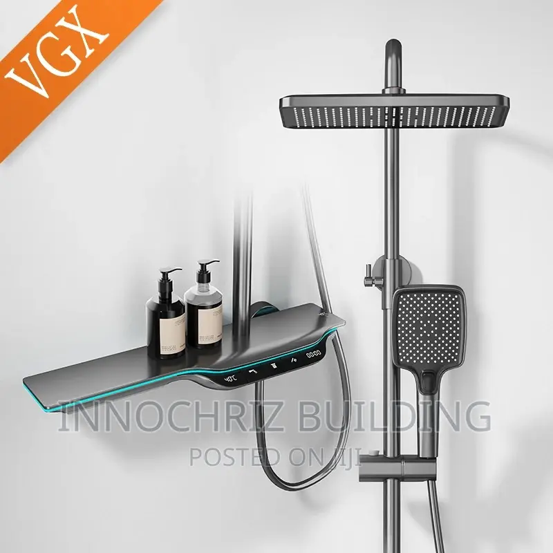 Temperature Display Shower