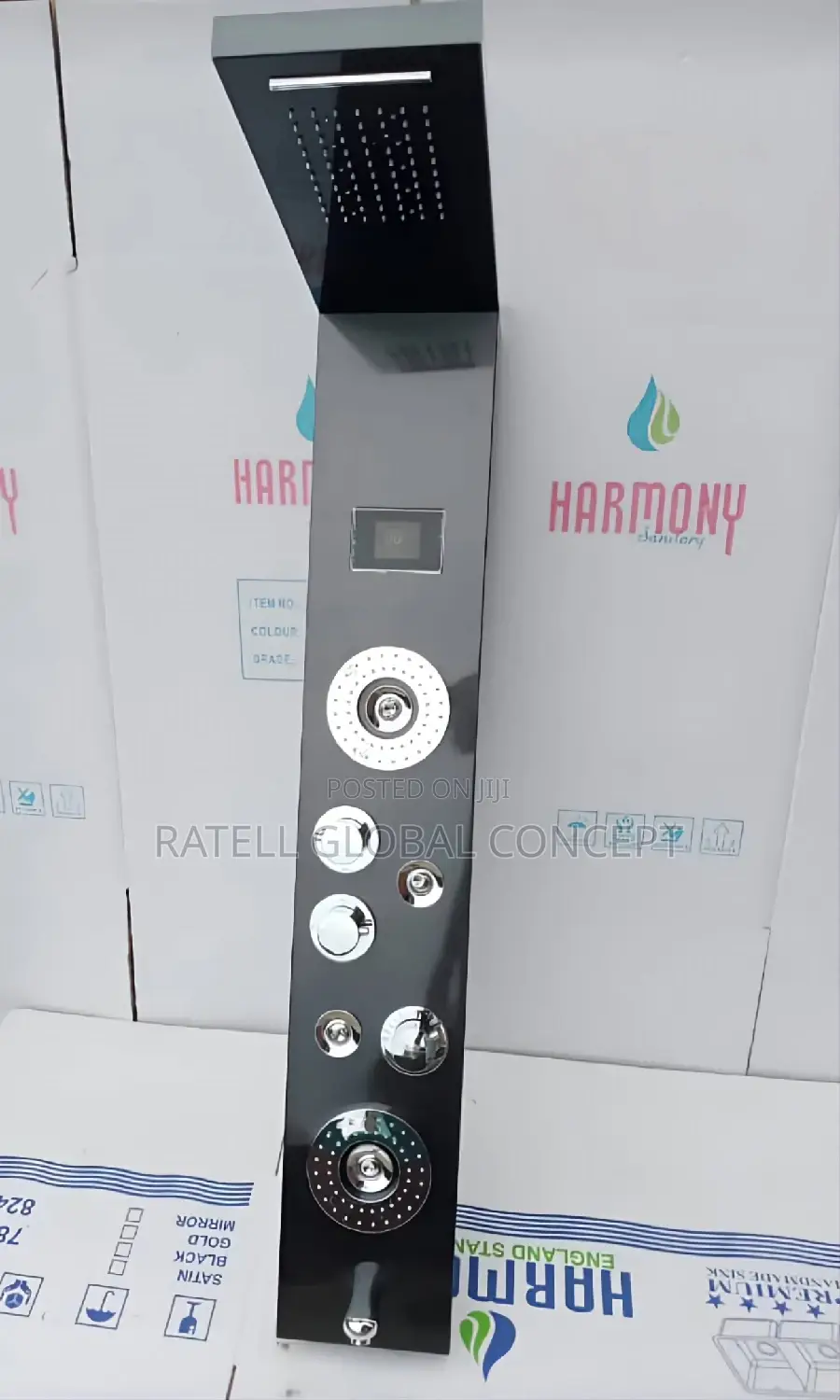 Panel Shower (Hydromassage, Digital Displays Thermostat)