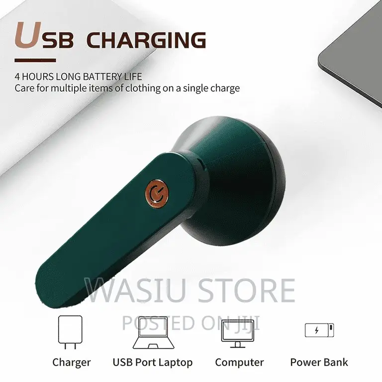 Fabric Shaver, Rechargeable Portable Electric Lint Remover