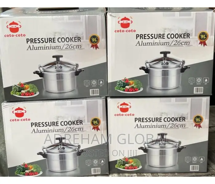 Coto-Coto 9L Aluminum Pressure Cooker, 26cm
