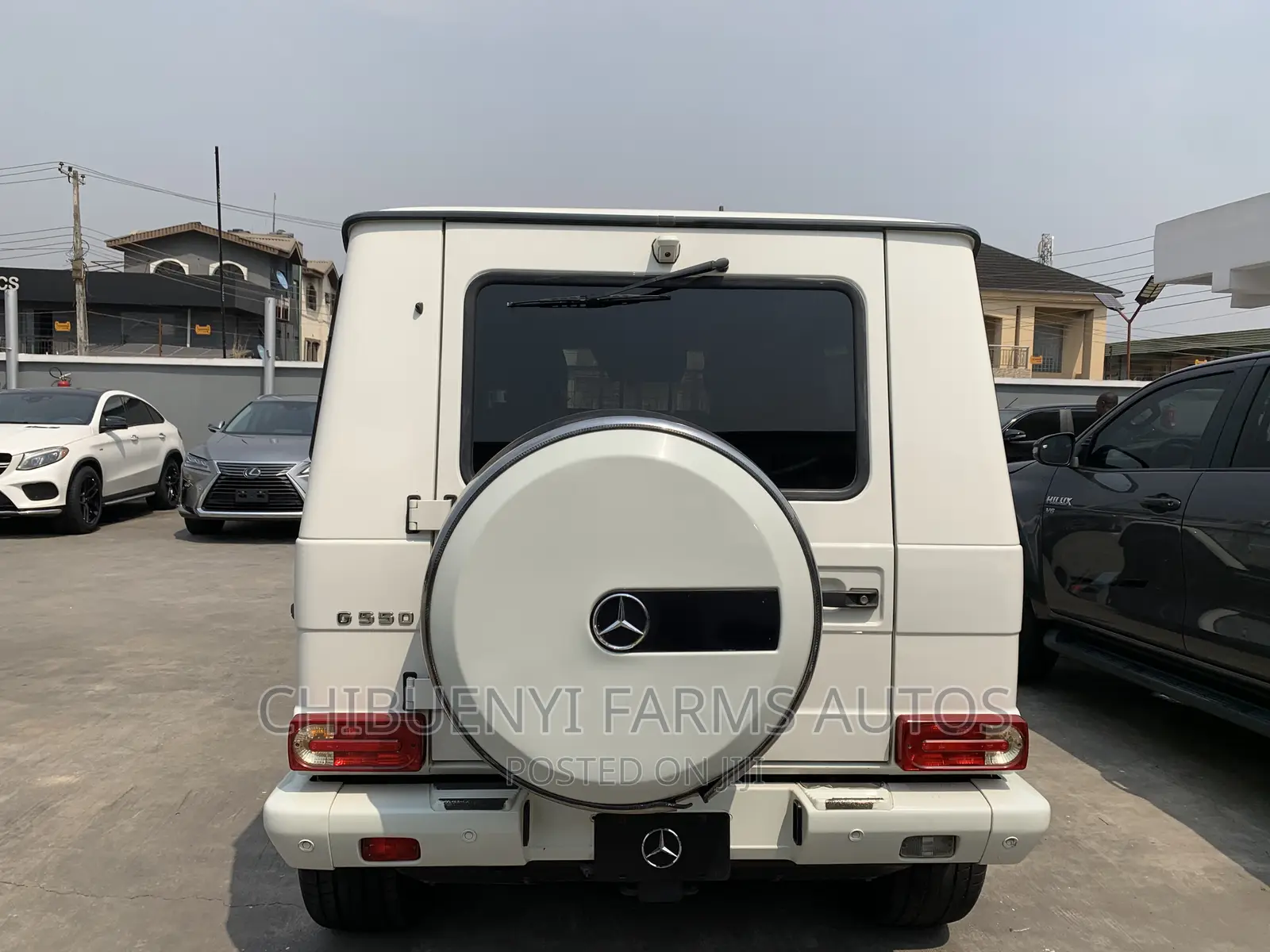 Mercedes-Benz G-Class Base G 550 AWD 2013 White