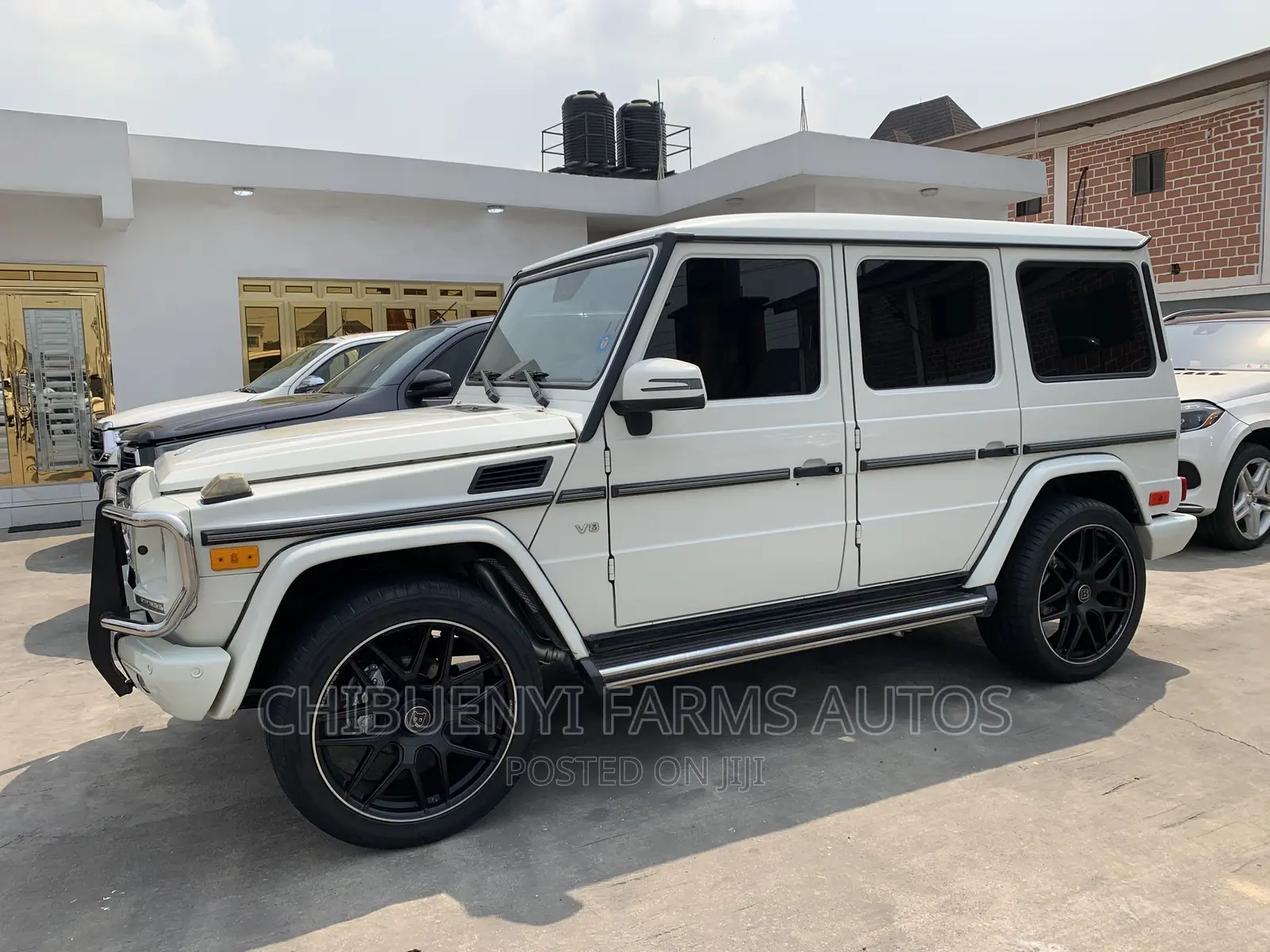 Mercedes-Benz G-Class Base G 550 AWD 2013 White