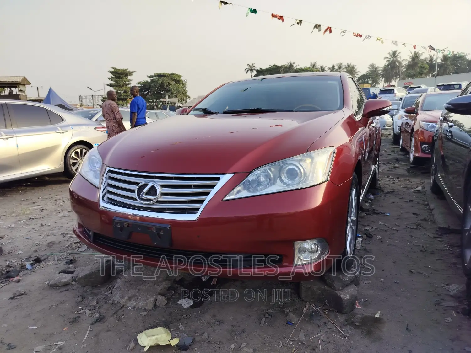 Lexus ES 350 2010 Red