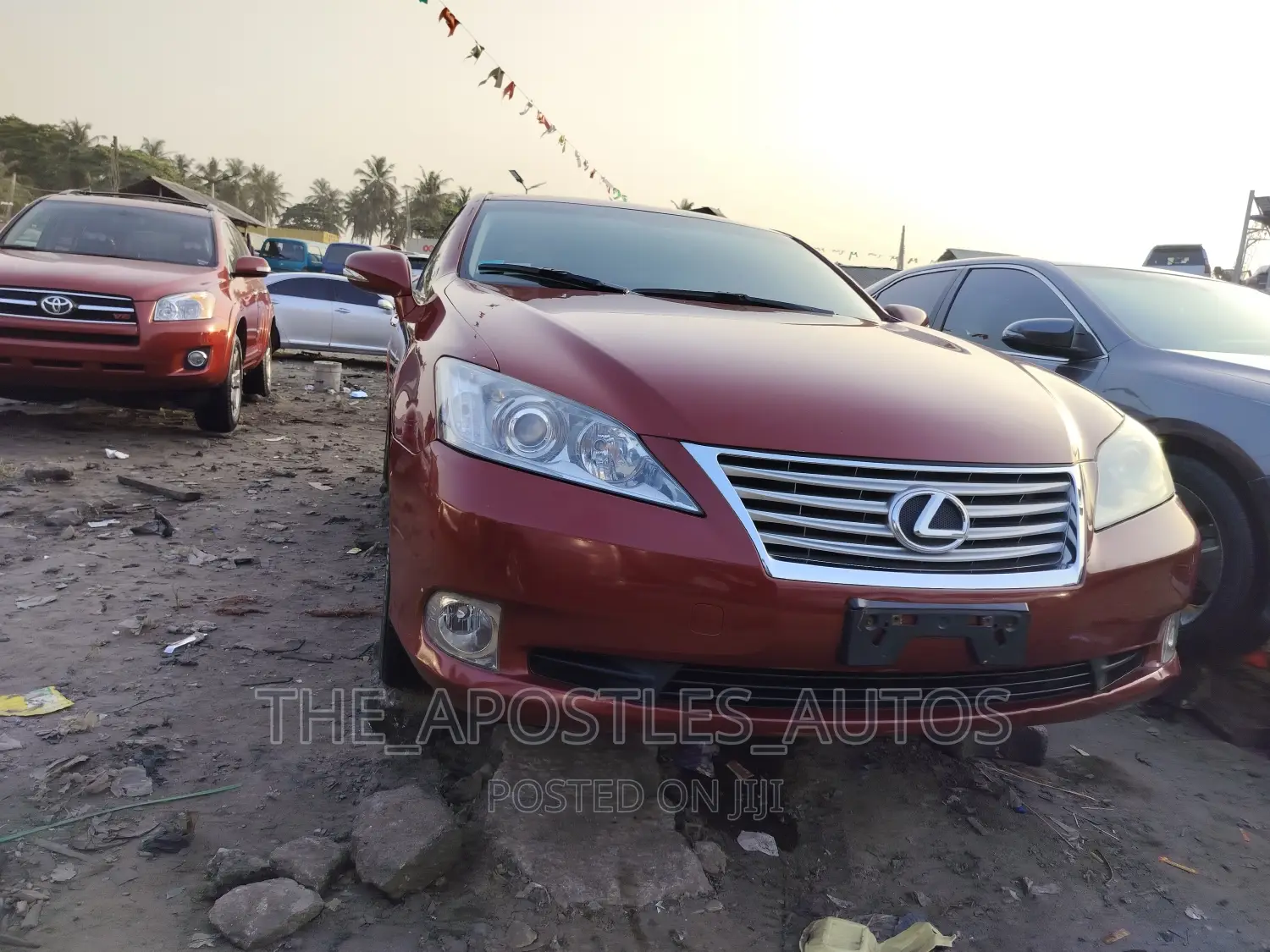 Lexus ES 350 2010 Red