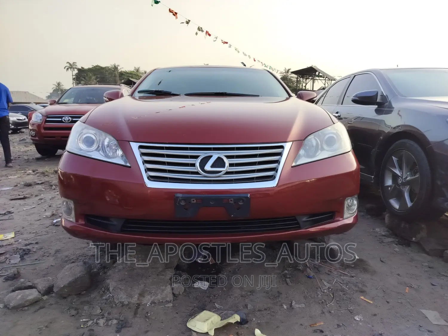 Lexus ES 350 2010 Red