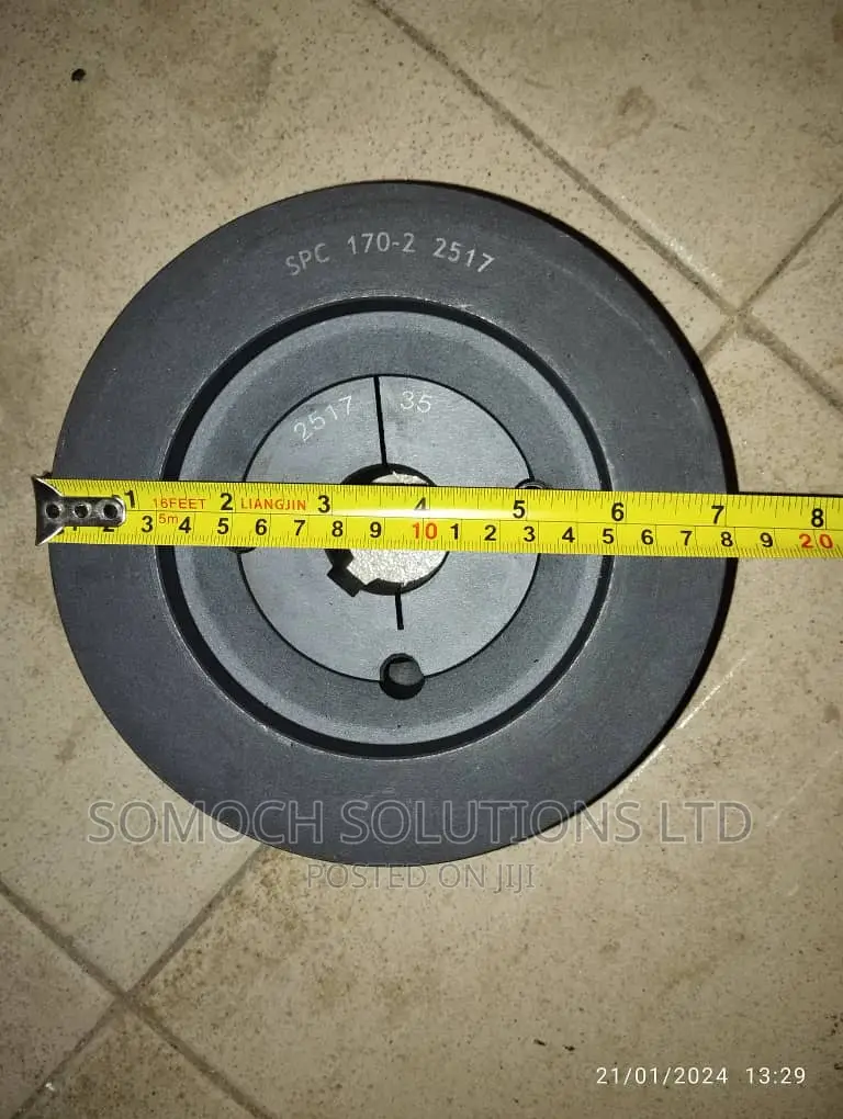 V Belt Pulley SPC 170 - 2, 7" 2517 Double Groove C Section
