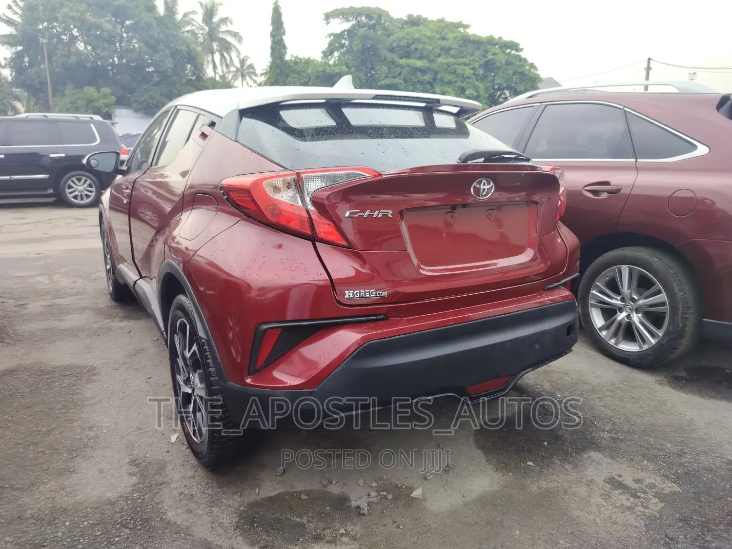 Toyota C-HR 2018 Burgundy