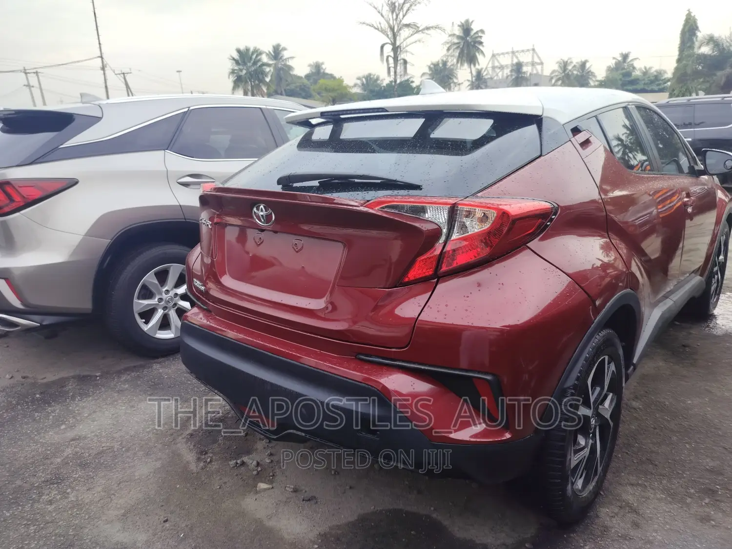 Toyota C-HR 2018 Burgundy