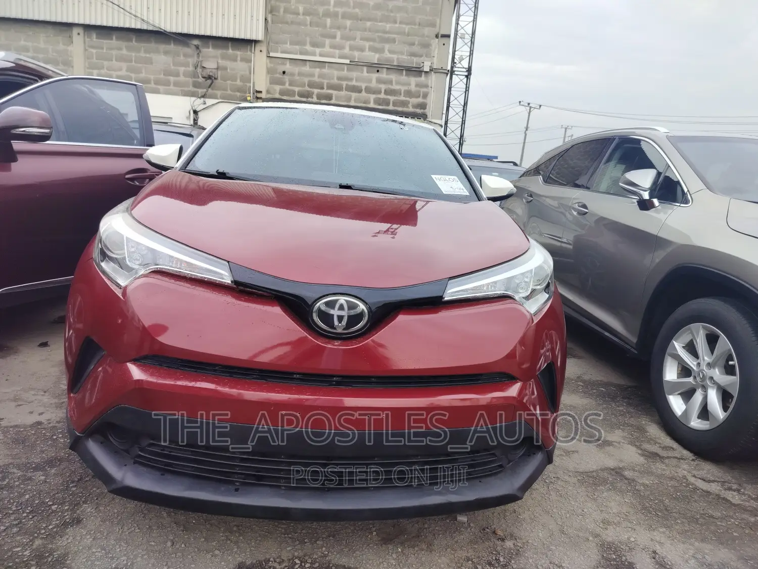 Toyota C-HR 2018 Burgundy